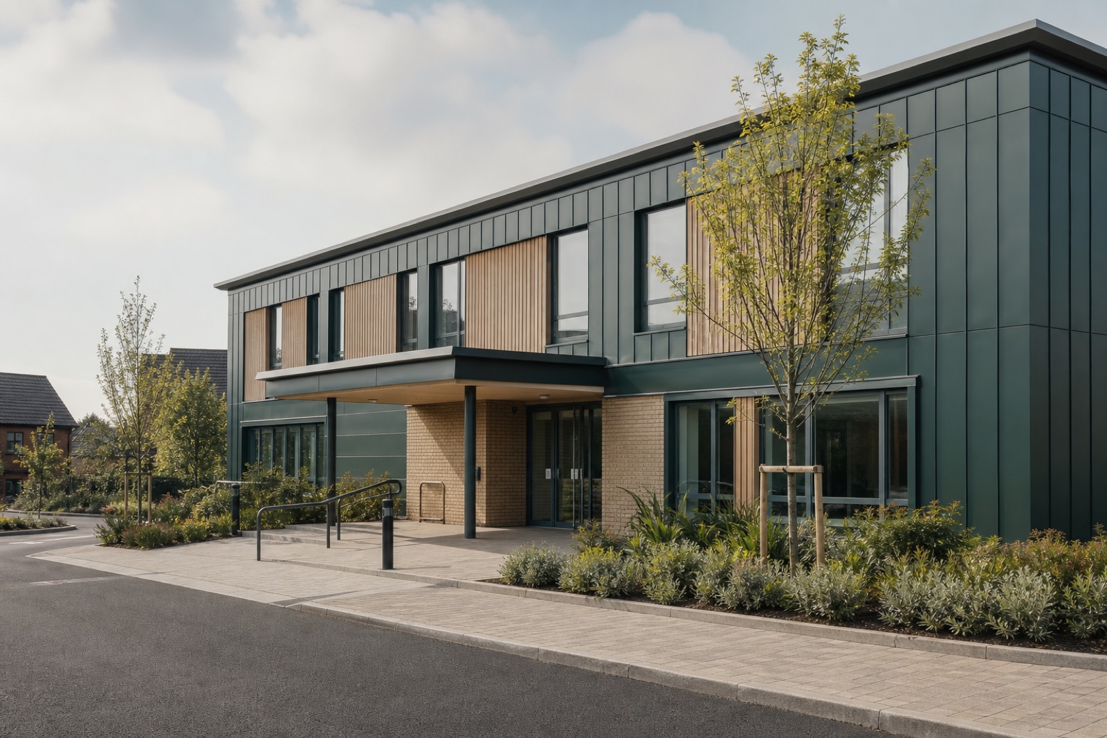Surgery or professional premises with flat finance